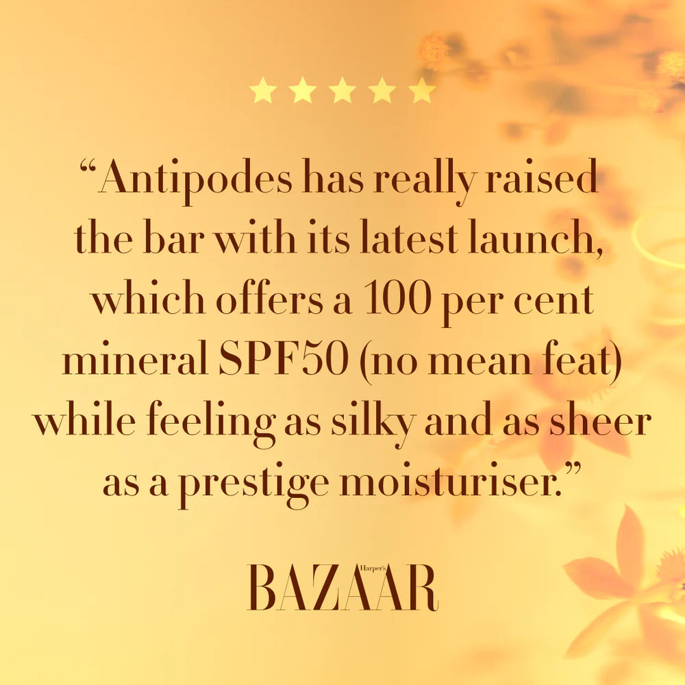 Antipodes Supernatural SPF50+ Ceramide Silk Facial Sunscreen