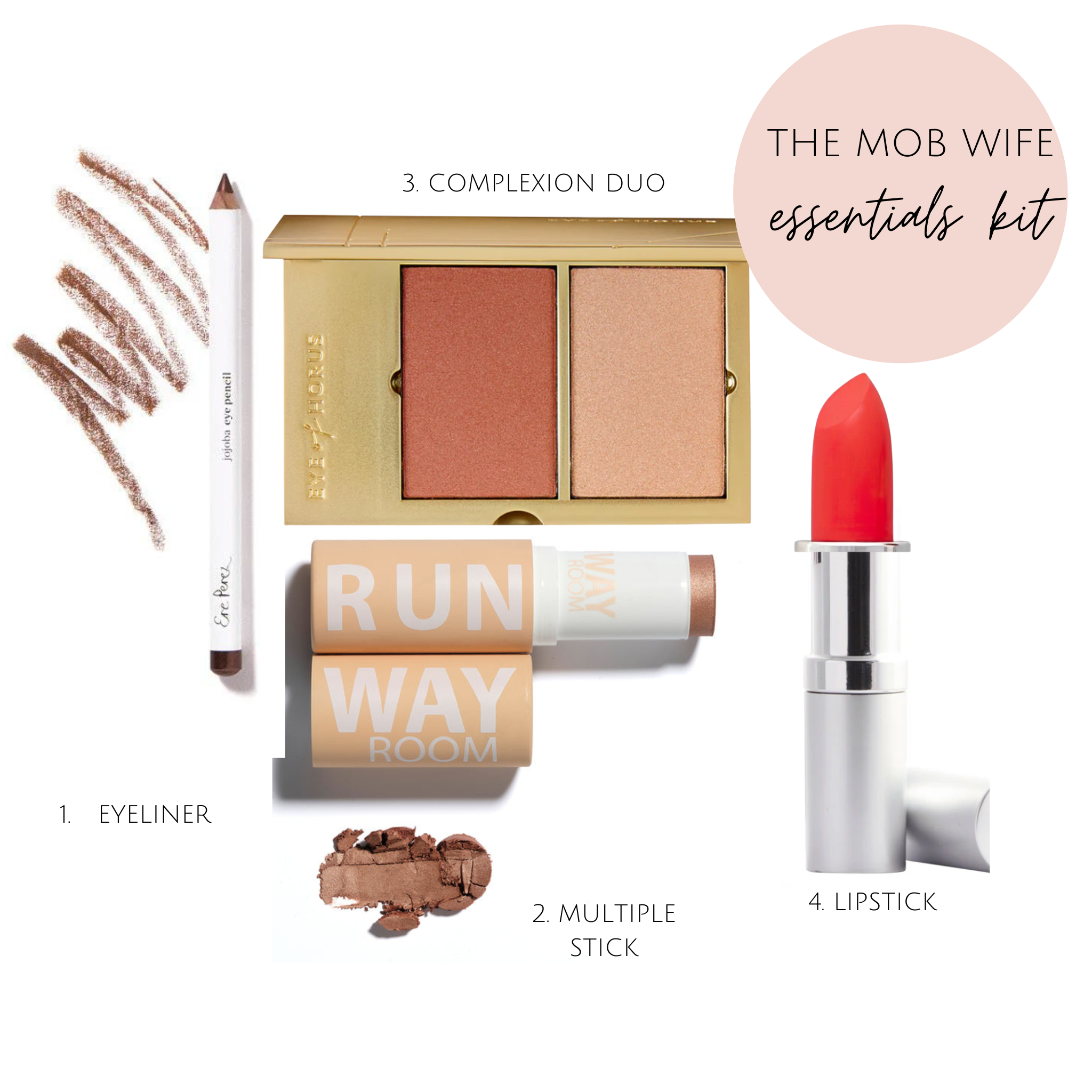 Mob Wife Makeup Essentials