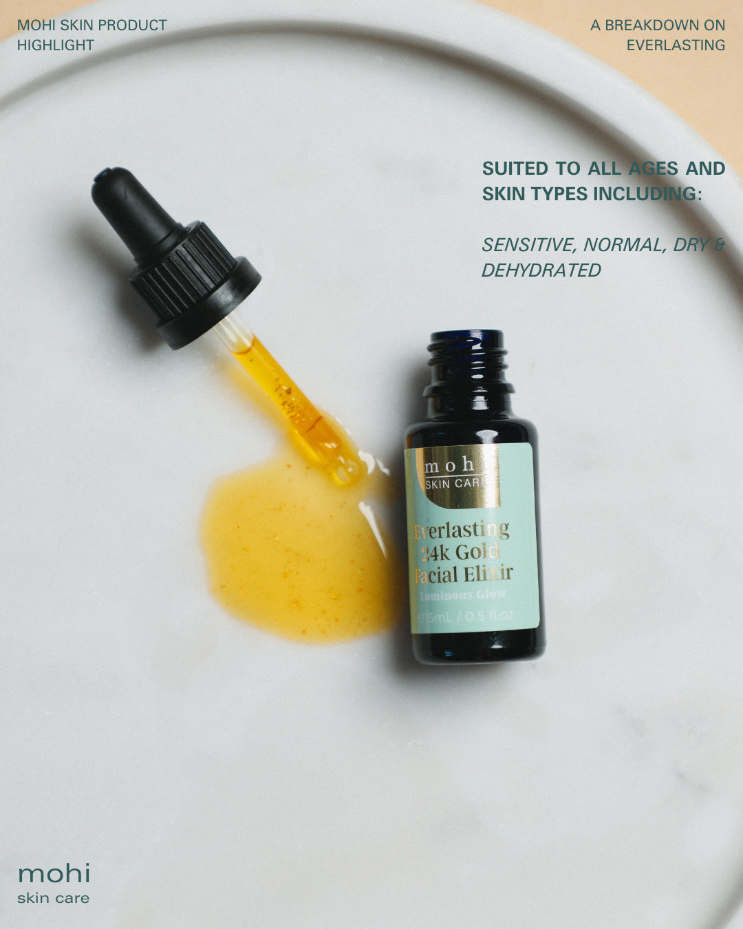 mohi Everlasting Facial Elixir 24k Gold