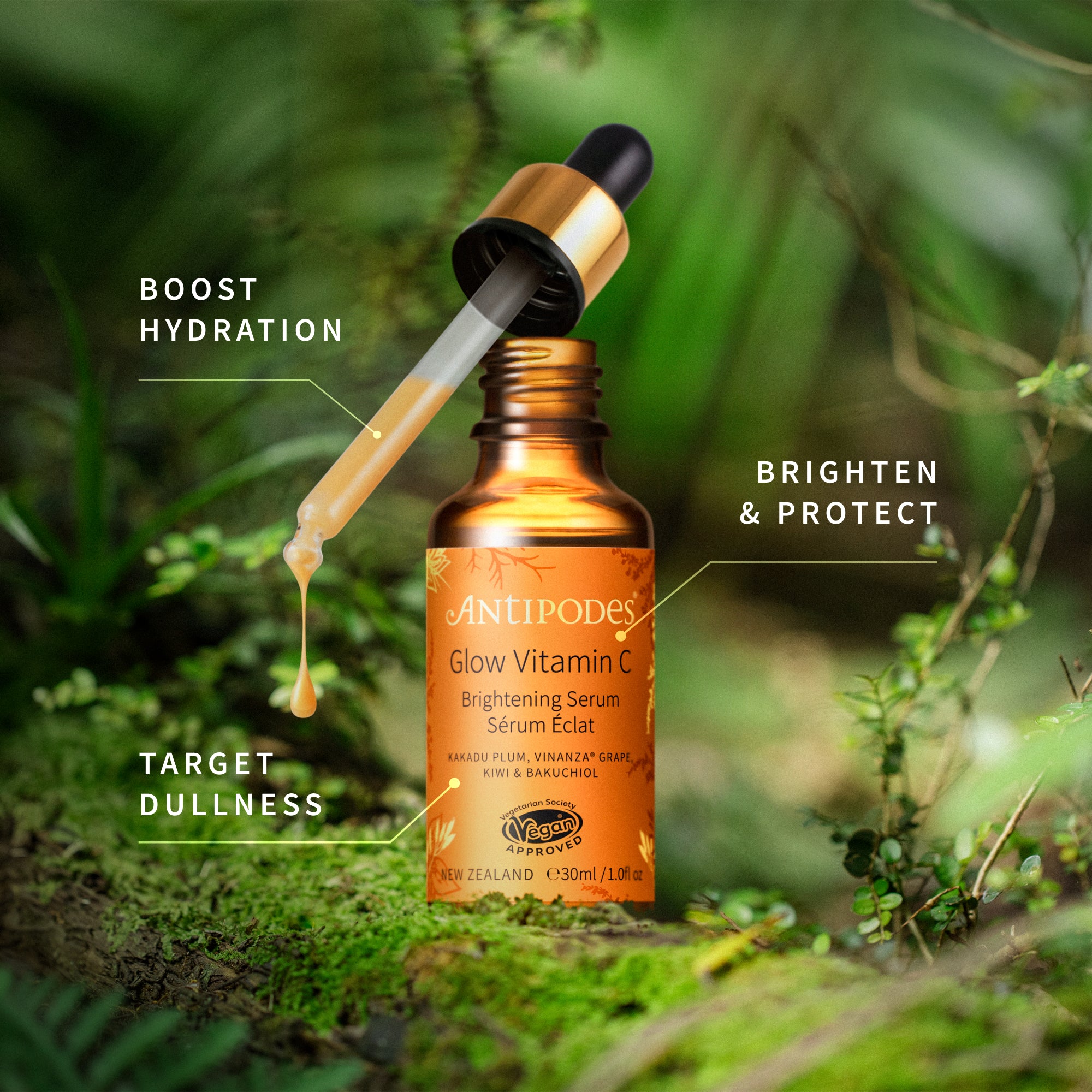 Antipodes Glow Vitamin C Brightening Serum