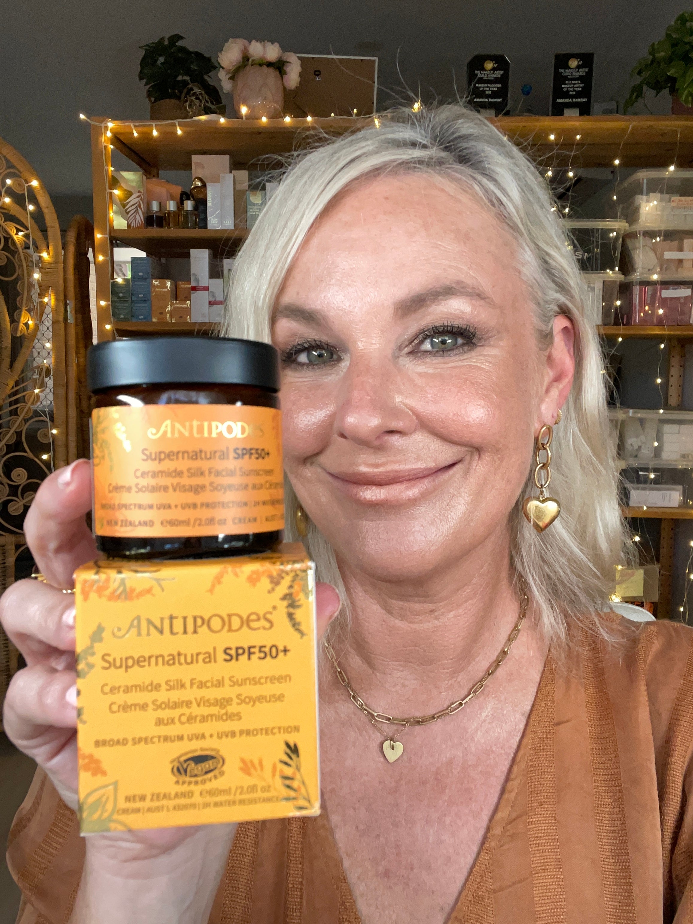 Antipodes Supernatural SPF50+ Ceramide Silk Facial Sunscreen