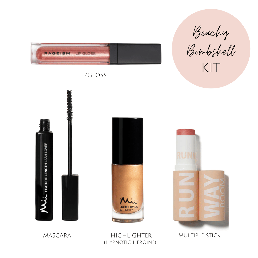 The Beachy Bombshell Makeup Kit