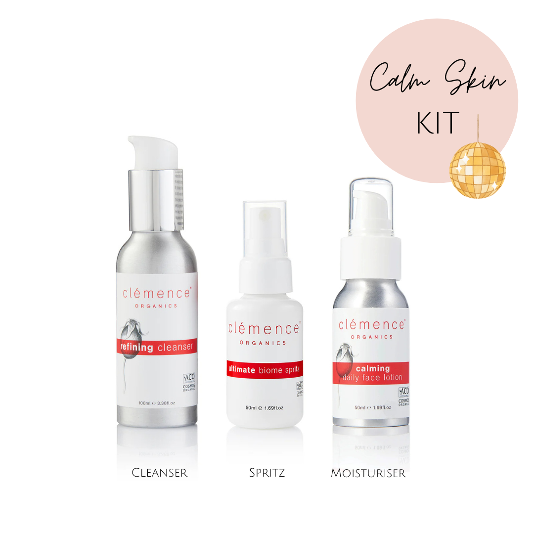 Clemence Organics Clean & Calm Routine
