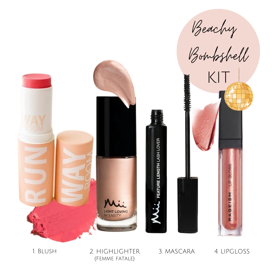 The Beachy Bombshell Makeup Kit