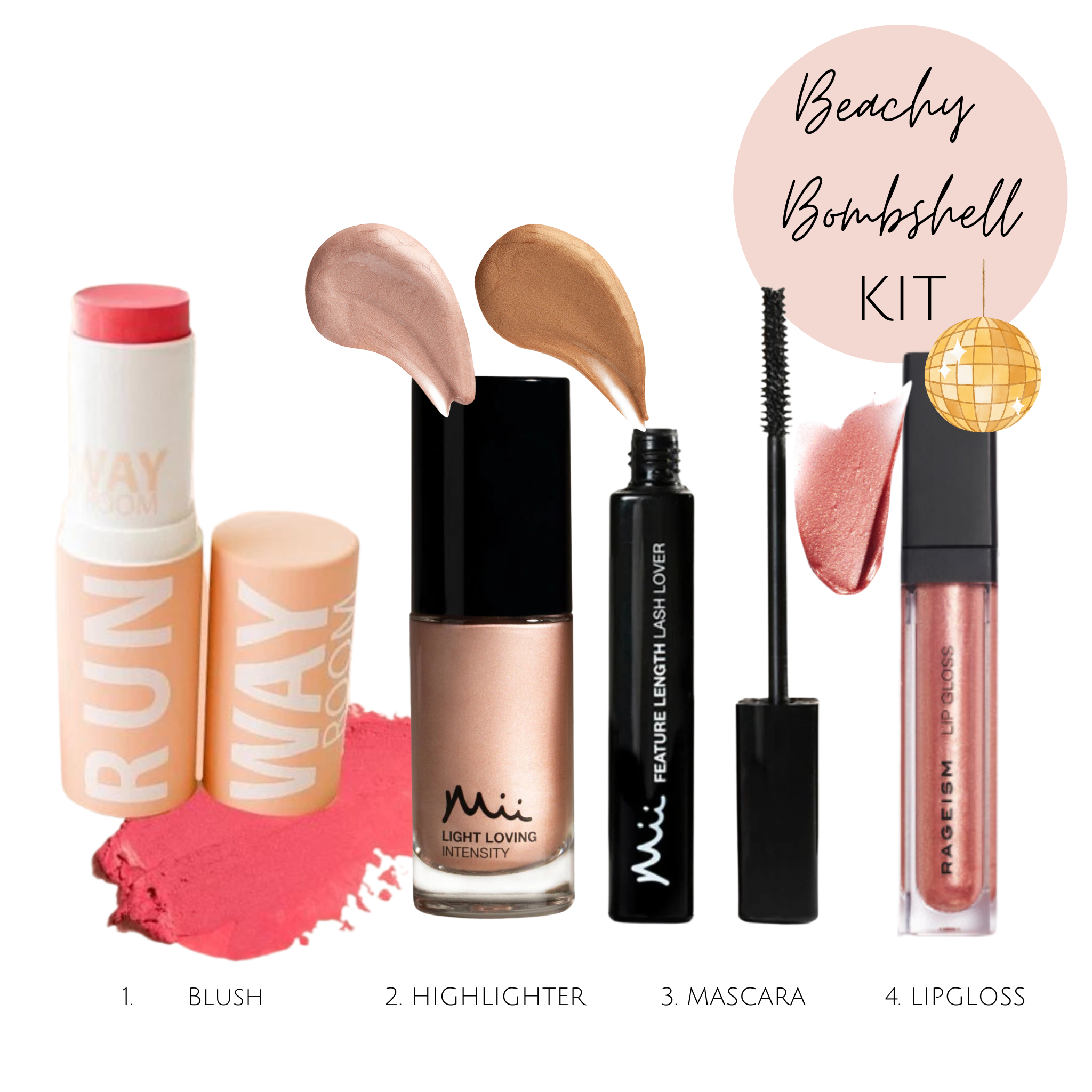 The Beachy Bombshell Makeup Kit