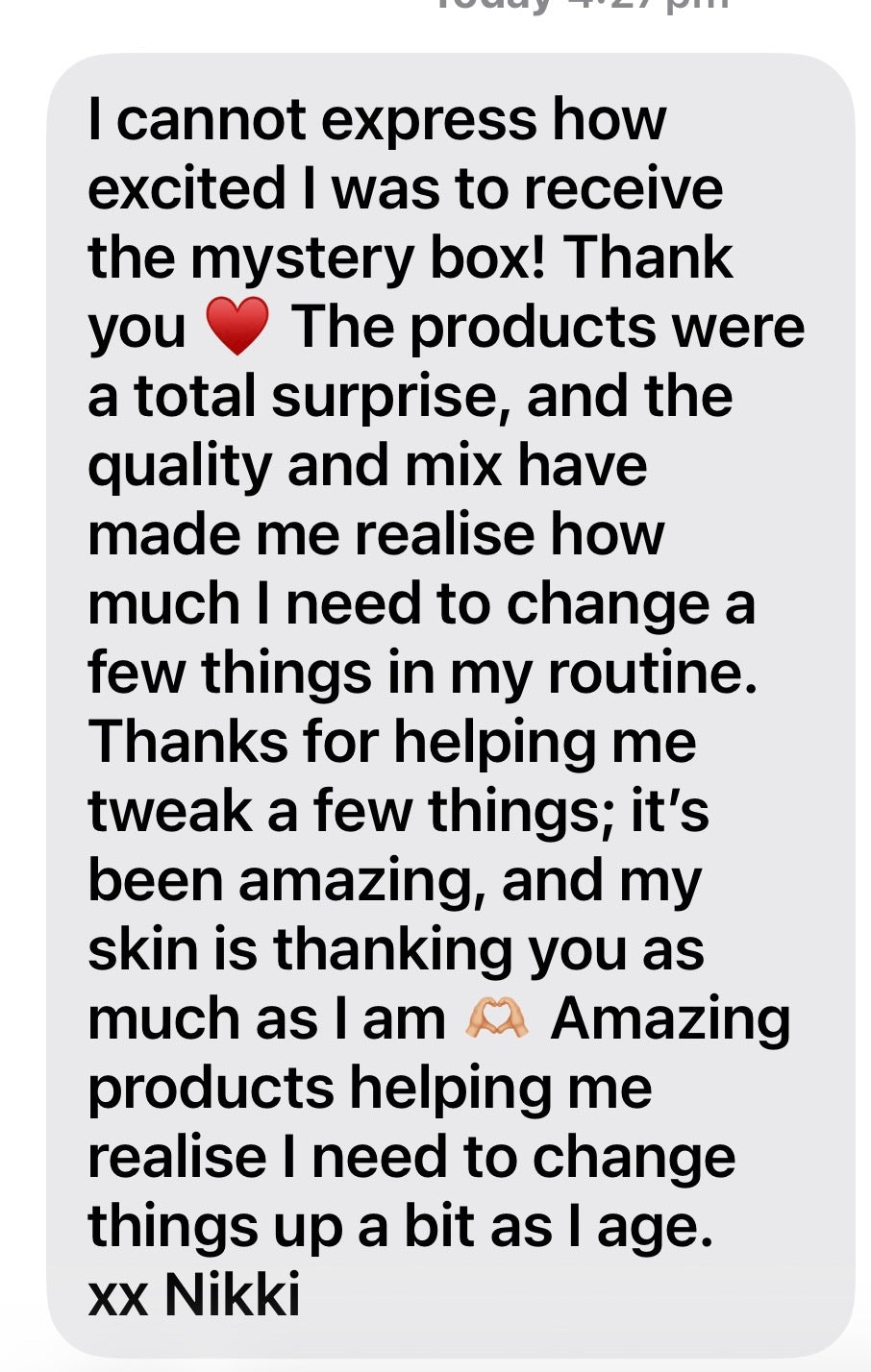 mystery_beauty_box_winter_testimonial_nikki